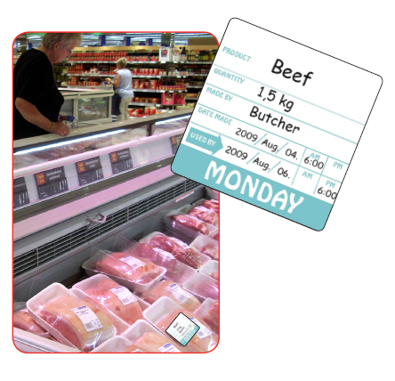 SHELF LIFE LABELLING - MONDAY