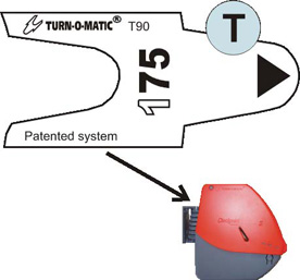 Turn-O-Matic Dispenser D900 - Green