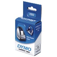 11353 - Dymo Label Writer Labels, Multi Purpose - Removable Adhesive - S0722530