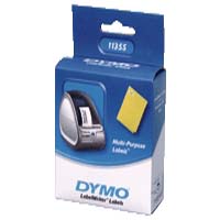 11355 Dymo Label Writer Labels, Multi Purpose - Removable Adhesive - S0722550
