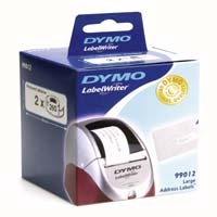 99012 Dymo Label Writer Labels , Large Address - Permanent Adhesive - S0722400