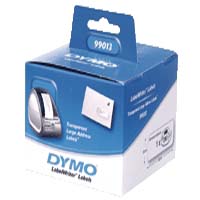 99013 Dymo Label Writer Labels, Transparent Address - Permanent Adhesive - S0722410