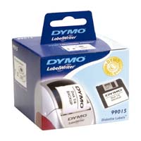 99015 Dymo Label Writer Labels, Video Top/Side - Permanent Adhesive - S0722450