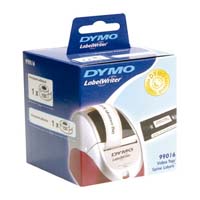 99016 Dymo Label Writer Labels, Video Top/Side - Permanent Adhesive - S0722450