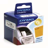  99017 Dymo LabelWriter Labels, Suspension File - Permanent Adhesive - S0722460